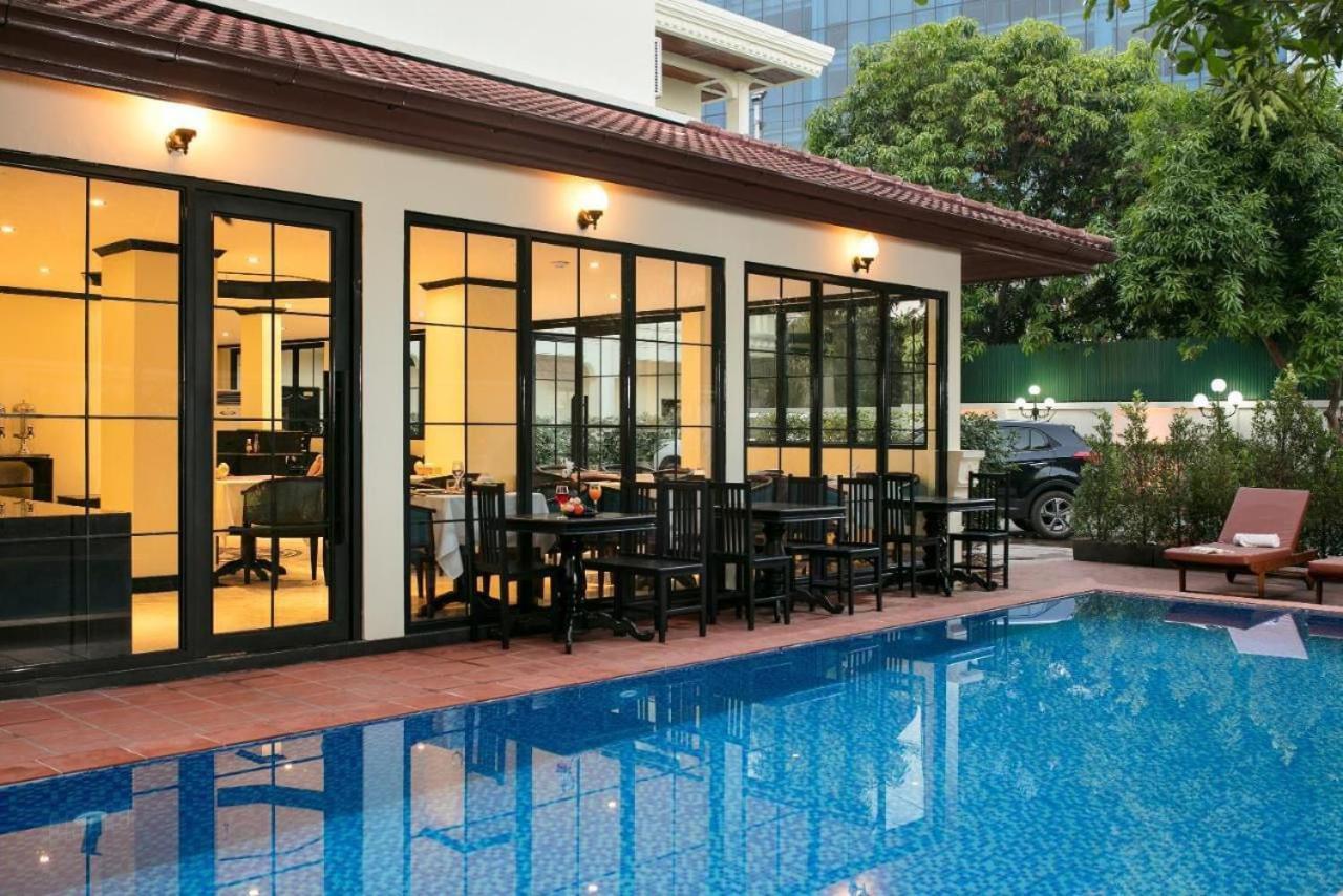 Vientiane Boutique Hotel Bagian luar foto