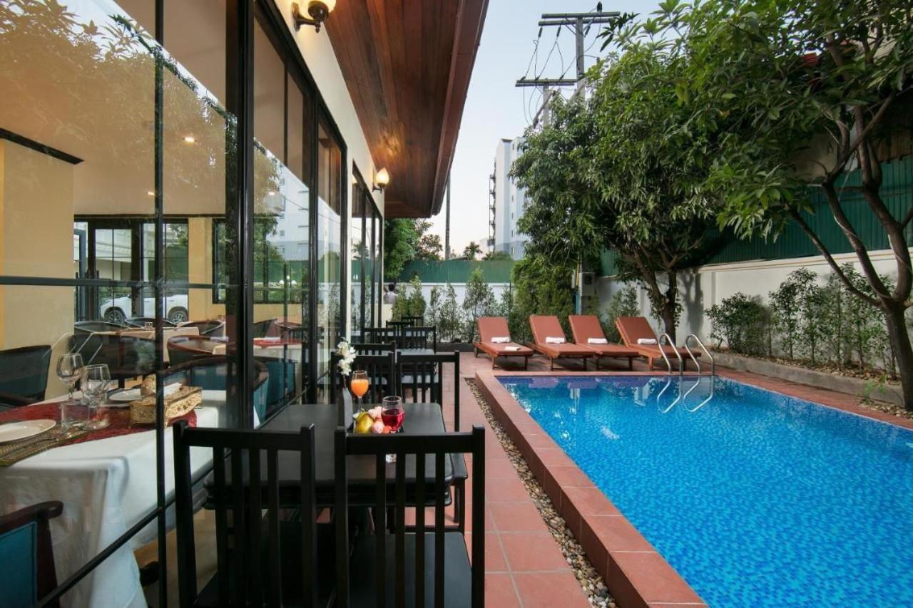 Vientiane Boutique Hotel Bagian luar foto
